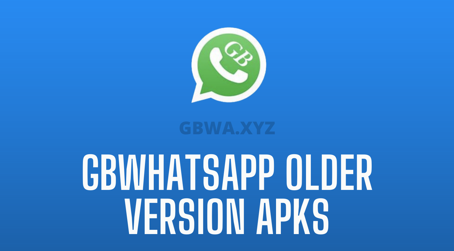 GB WhatsApp 10.20 Download
